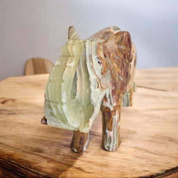 banded calcite elephant - Image 2