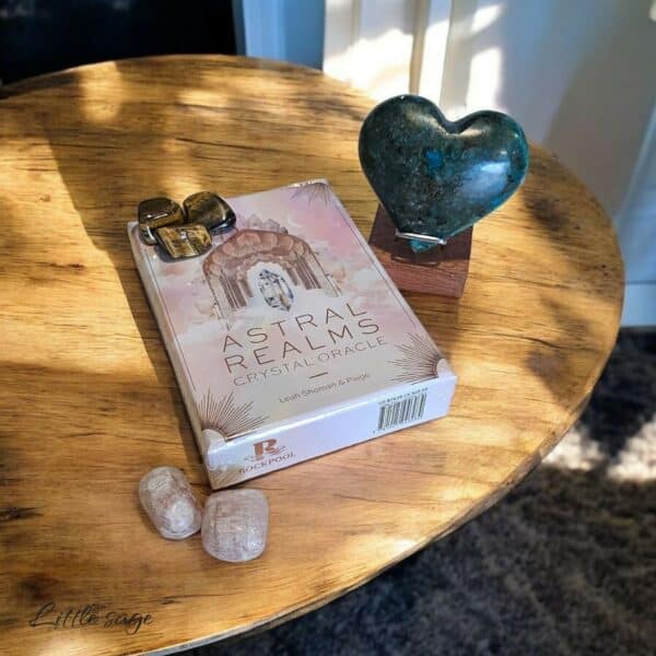 Astral Realms Crystal Oracle Cards