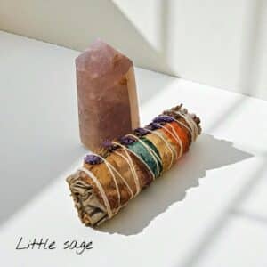 rose quartz point