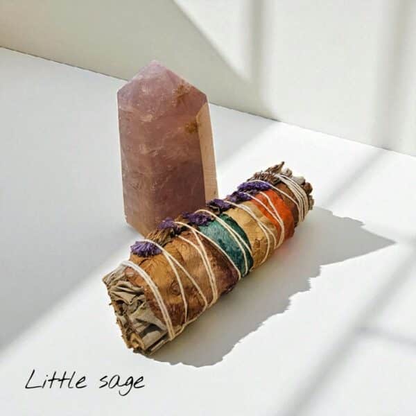 rose quartz point
