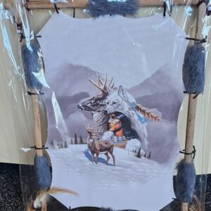 Dreamcatcher Indian Wolf
